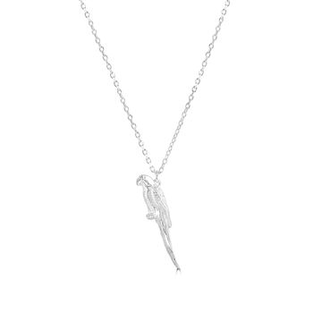 Personalised Parrot Sterling Silver Necklace, 4 of 10