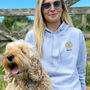 Personalised Dog Lover Motif Hoody, thumbnail 2 of 12