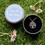 Silver Tree Of Life Necklace In A Gift Tin, thumbnail 1 of 10