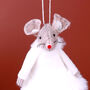 G Decor All Fashion Mice Besties Hanging Christmas Ornaments, thumbnail 5 of 5