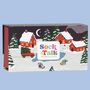 Men's Bamboo Socks Gift Box Christmas Village T Rex, thumbnail 2 of 5