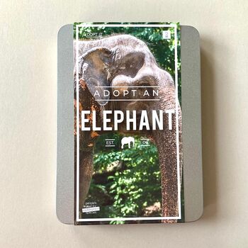 Adopt An Elephant Gift Tin, 3 of 4