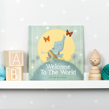 Welcome To The World Hardback New Baby Arrival Book, 6 of 12