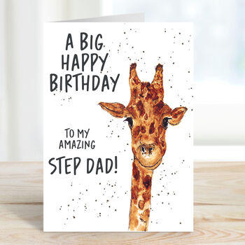 'A Big Happy Birthday' Card For Step Dads, 2 of 3