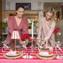 Red And Pink Striped Tablecloth, thumbnail 6 of 8