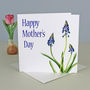 ' Grape Hyacinth ' Mothers Day Card, thumbnail 2 of 2