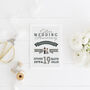 Personalised Silver Wedding Anniversary Card, thumbnail 1 of 4