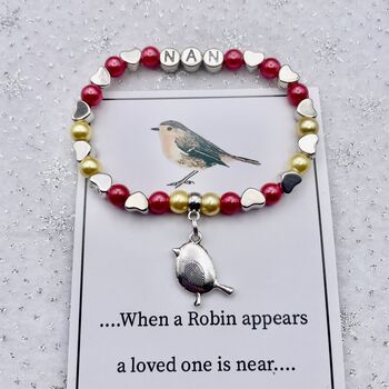 Personalised Memory Bracelet Remembrance Bracelet, 2 of 12