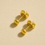 Gold Nugget Studs, thumbnail 1 of 6