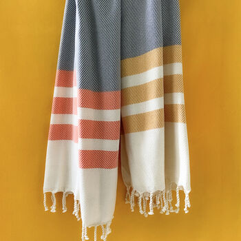 Personalised Cotton Throw Shawl Towel, Gift Set For Mothers, 11 of 11