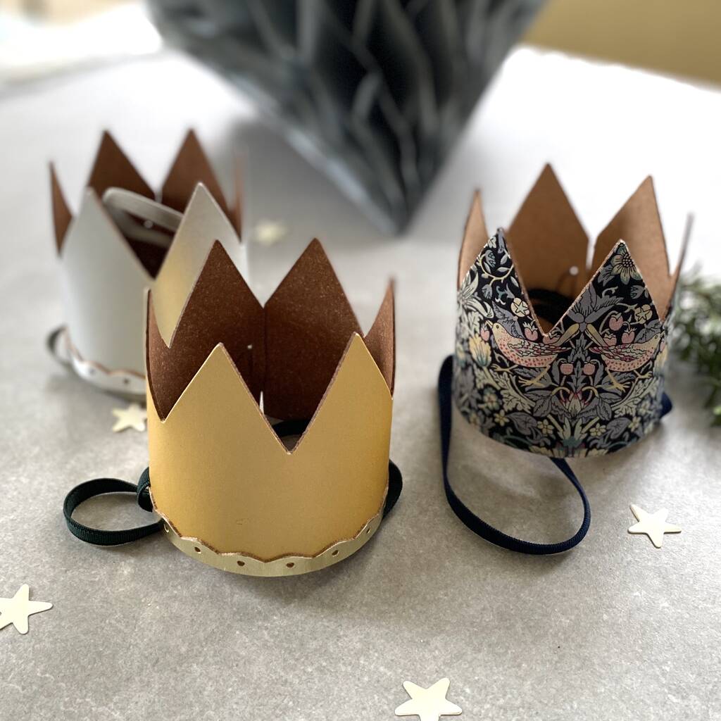 recycled-leather-and-liberty-christmas-crowns-by-undercover-notonthehighstreet