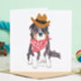 Dog Birthday Card Doggy Dress Up, thumbnail 11 of 12