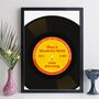 Personalised Birthday Music Print Day You Were Born, thumbnail 8 of 12