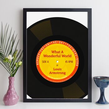 Personalised Birthday Music Print Day You Were Born, 8 of 12