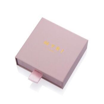 Personalised Envelope Love Heart Necklace Gold, 2 of 7