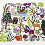 Into The Forest Hand Embroidery Kit, thumbnail 3 of 12
