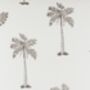 Marari Multi Palm Trees French Grey Floor Cushion Cover, thumbnail 4 of 5