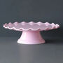 Pink Wave Cake Stand, thumbnail 4 of 4