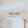18ct Gold Plated Baby Guinea Pig Earrings, thumbnail 3 of 8