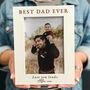 Best Dad Ever Personalised Photo Frame Gift, thumbnail 1 of 8