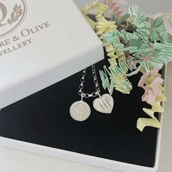 Balloon Sterling Silver Charm Necklace, 2 of 4