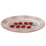 Zesty Soleil Tomato Ceramic Oval Serving Platter, thumbnail 4 of 4