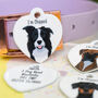 Premium Dog Breed Realistic Illustrations Heart ID Tag, thumbnail 9 of 10