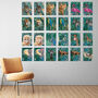 Custom Set Animal Jungle Prints Personalised Art Gift, thumbnail 3 of 9