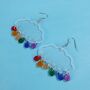 Gay Pride Cloud Earrings, thumbnail 1 of 2