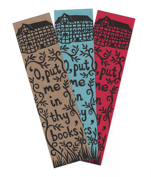 Shakespeare Card Bookmarks. Pack Of Three, 2 of 2