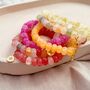 Colour Pop Gemstone Bead Bracelet, thumbnail 2 of 12