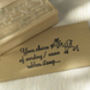 Bird And 'Your Choice Of Wording' Stamp, thumbnail 2 of 4