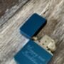 Personalised Engraved Blue Lighter, thumbnail 4 of 7