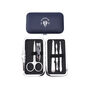 Men's Navy Manicure Nail Tool Set In Gift Box, thumbnail 3 of 4