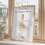 Chicken Wine Wall Art La Vieille Ferme, thumbnail 2 of 5