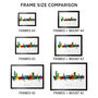 Bedford Skyline Cityscape Art Print, thumbnail 5 of 12