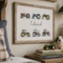 Personalised Children's Tractor Name Print, thumbnail 5 of 5
