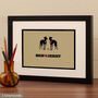 Personalised Greyhound Print For One Or Two Dogs, thumbnail 9 of 12