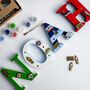 Personalised Paint Your Own Football Wooden Name, thumbnail 5 of 9