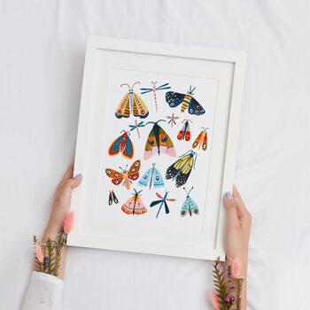 Garden Moth Art Print, 2 of 5