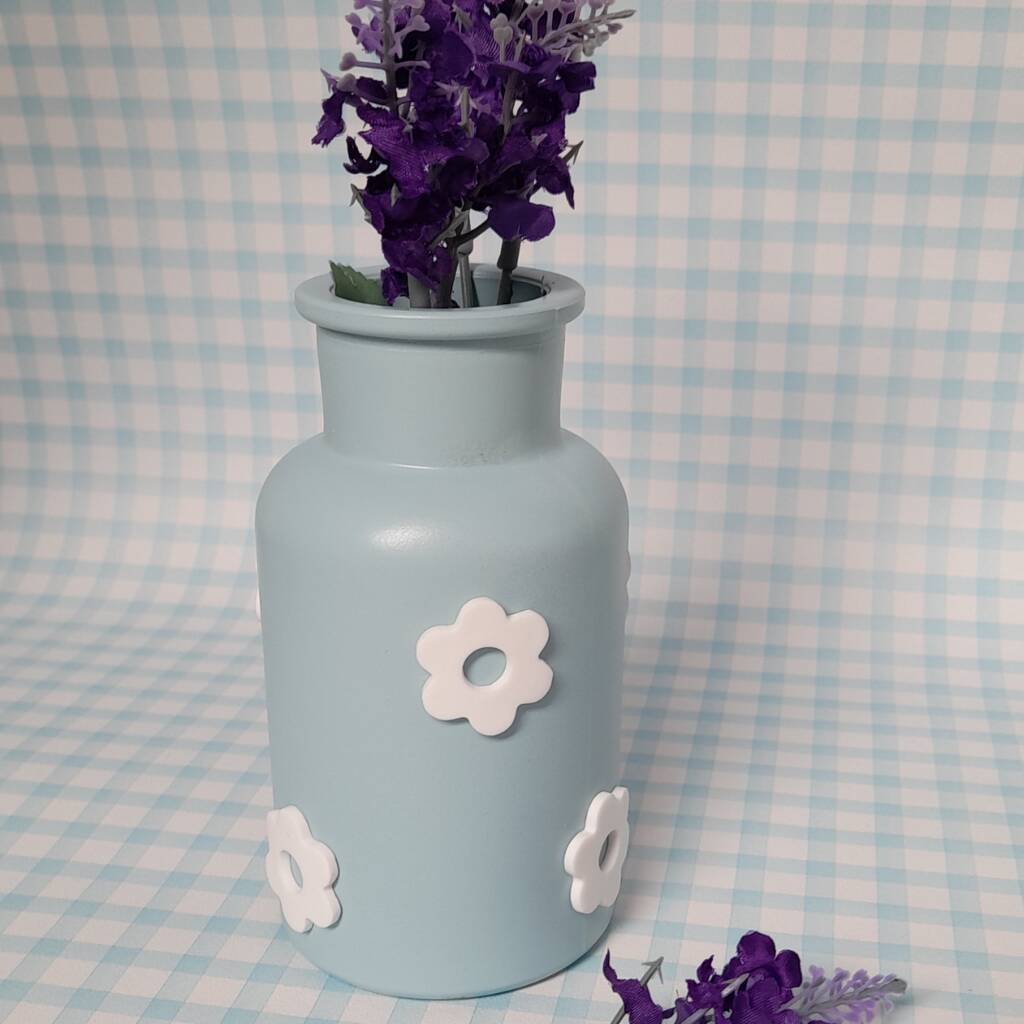 Colourful Daisy Design Mini Vase, 1 of 4