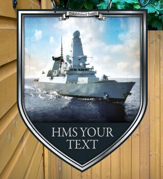 Sailors Arms Personalised Pub Sign/Bar Sign/Man Cave, 3 of 7