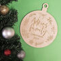 Personalised Oversize Wooden Bauble, thumbnail 8 of 9