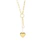 Pearl Drop Heart Necklace, thumbnail 2 of 2