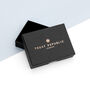 Personalised Men's Brushed Gunmetal Solid Bar Necklace, thumbnail 4 of 5