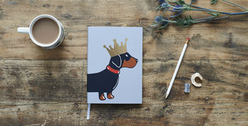 Dachshund Hardcover Notebook, 7 of 7