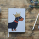 Dachshund Hardcover Notebook By Sweet William Designs ...