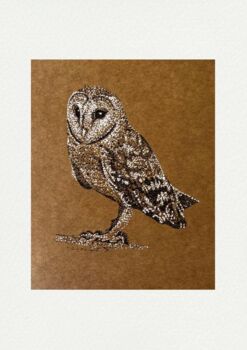Shaded Birds Pointillism Diy Art Kit Set Of Four, 5 of 7