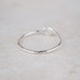 Sterling Silver Love Knot Ring, thumbnail 4 of 4