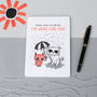 'Come Rain Or Shine, I'm Here For You' Card, thumbnail 1 of 2